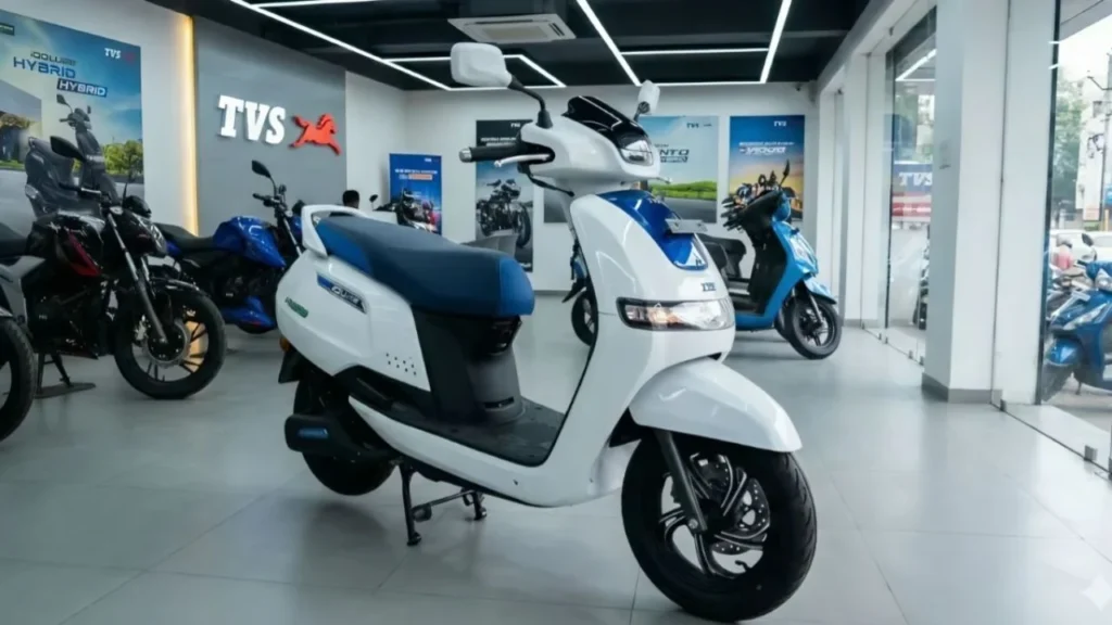 TVS iQube Hybrid Revealed: A Smarter Bridge to Electric Mobility